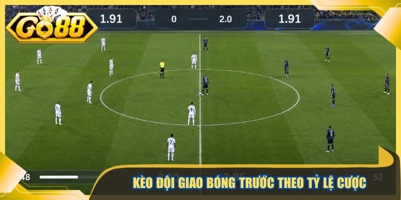 Kèo đội giao bóng trước theo tỷ lệ cược