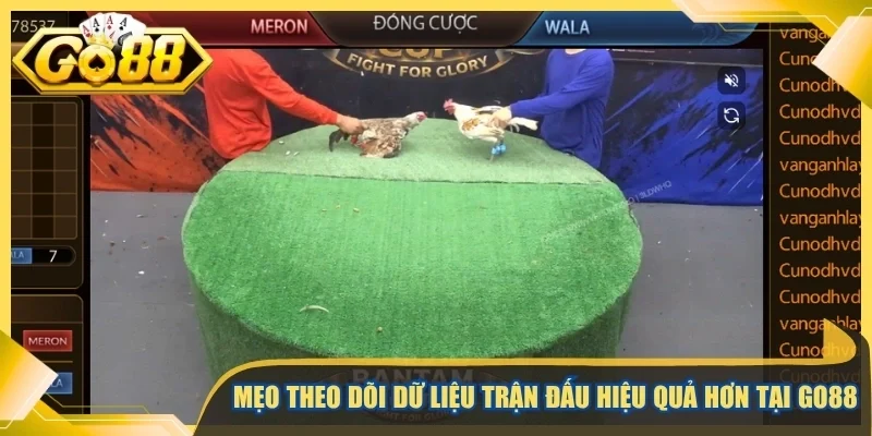 Mẹo theo dõi dữ liệu trận đấu hiệu quả hơn tại Go88