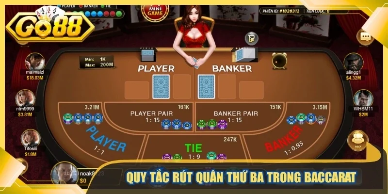 Quy tắc rút quân thứ ba trong Baccarat