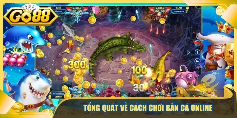 Tổng quát về cách chơi bắn cá online
